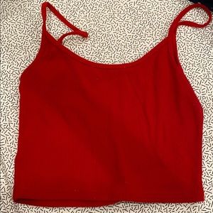 Brandy red skylar tank